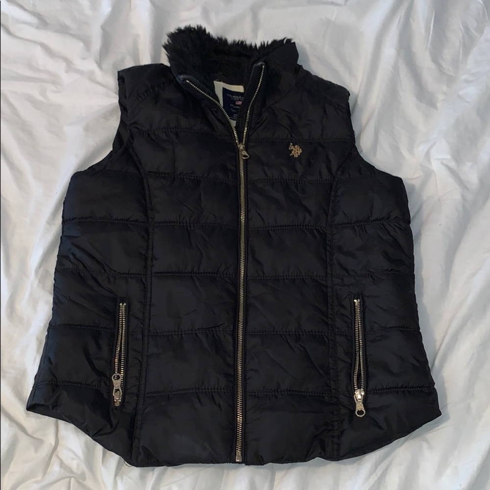 Black Puffer Vest